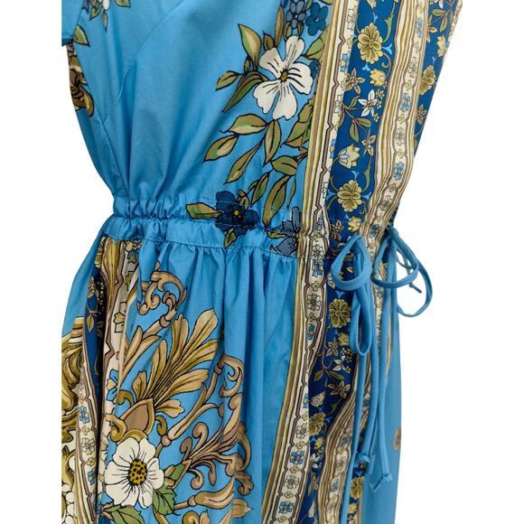 Alemais Blue Cassie Pool Midi Dress US 2 - Picture 12 of 14